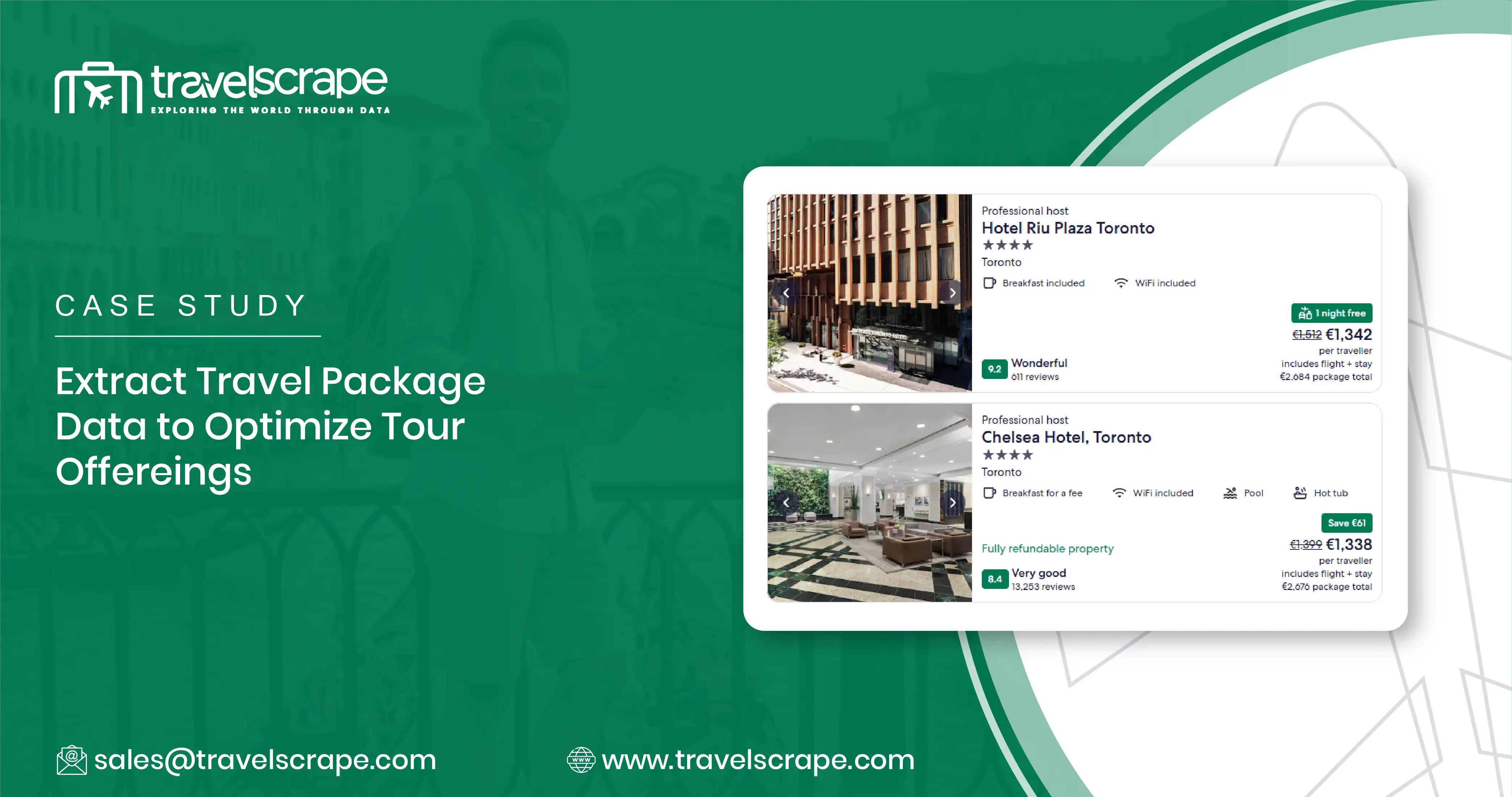Case Study Extract Travel Package Data to Optimize Tour Offereings